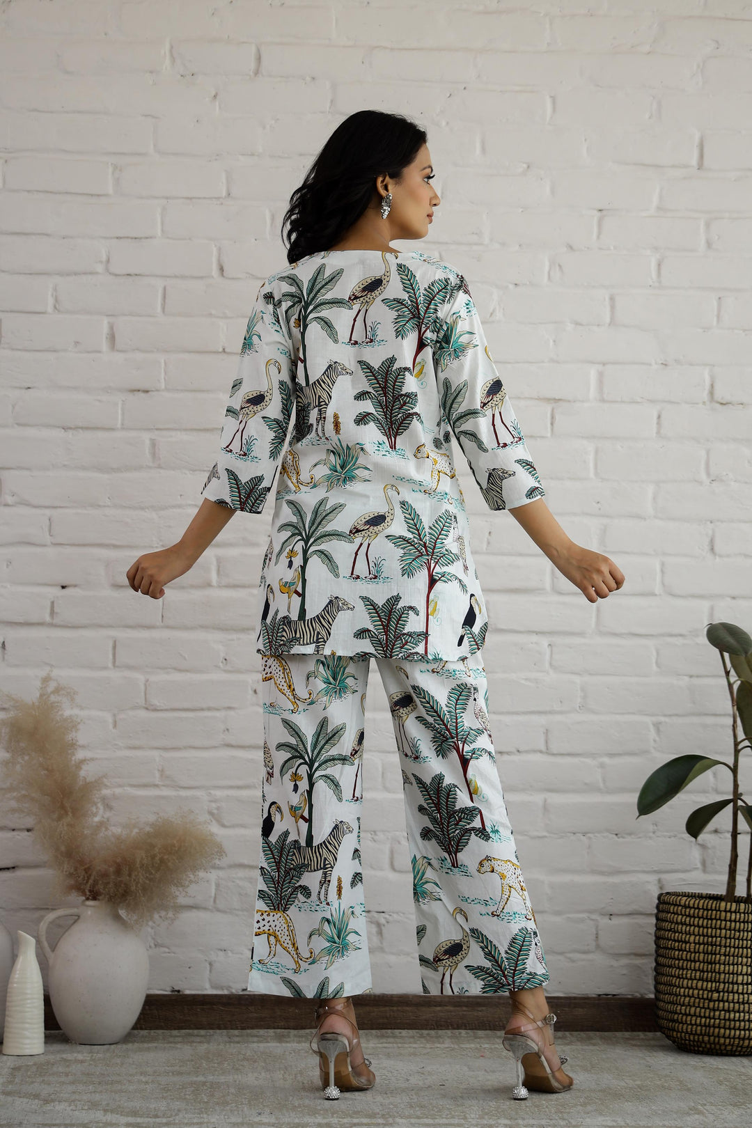 Cotton Printed Co-ord Set | Co-Ord Set | Shop stylish women's clothing online at Label Flavia |