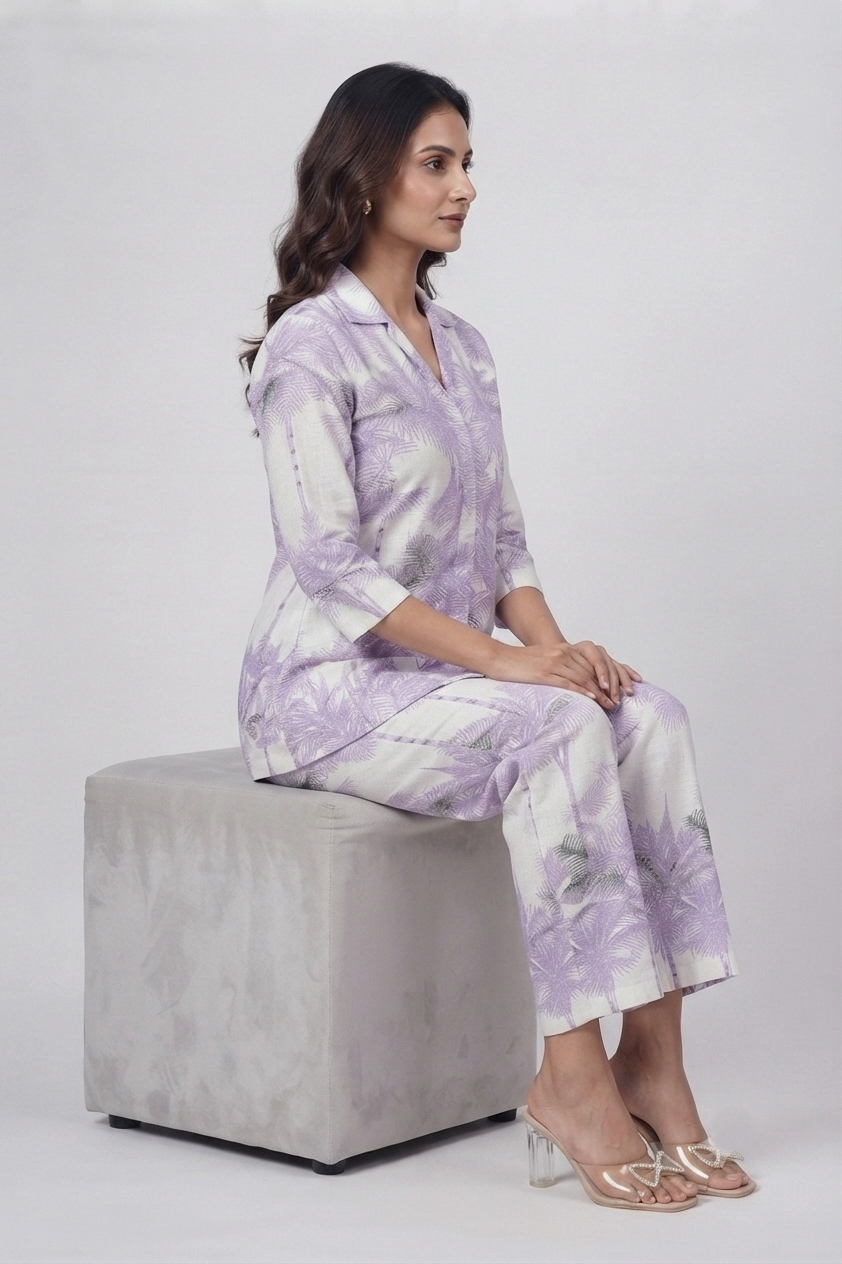 Cotton Printed Co-ord Set-98