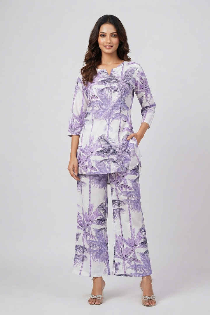 Cotton Printed Co-ord Set-98
