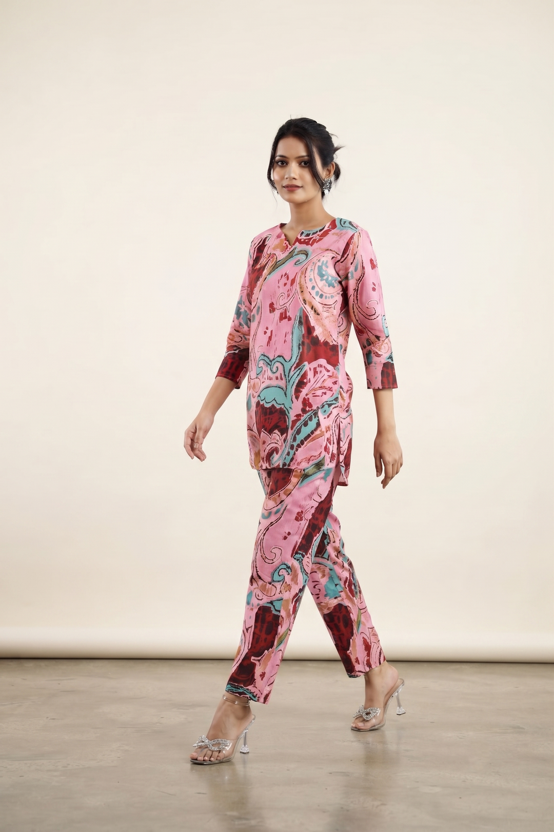 Cotton Printed Co-ord Set