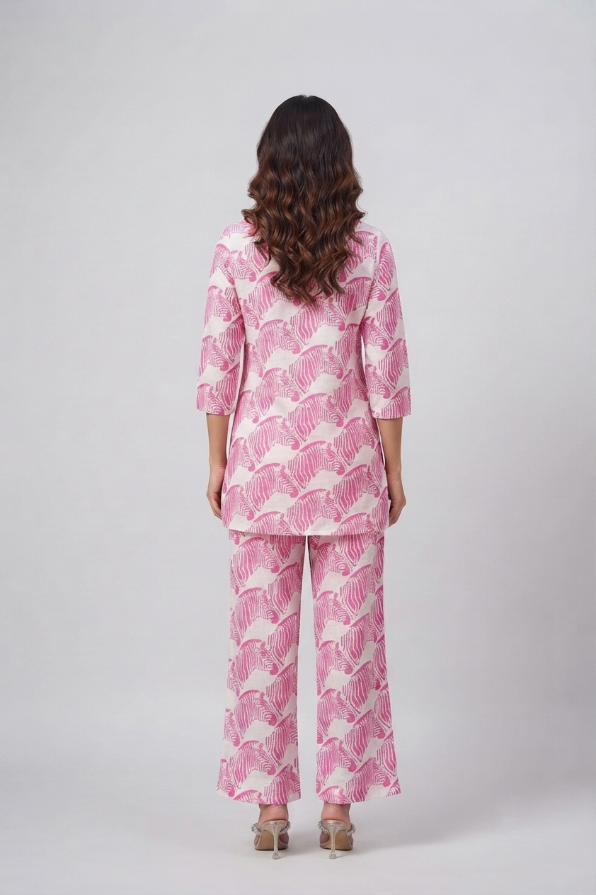 Cotton Printed Co-ord Set-96