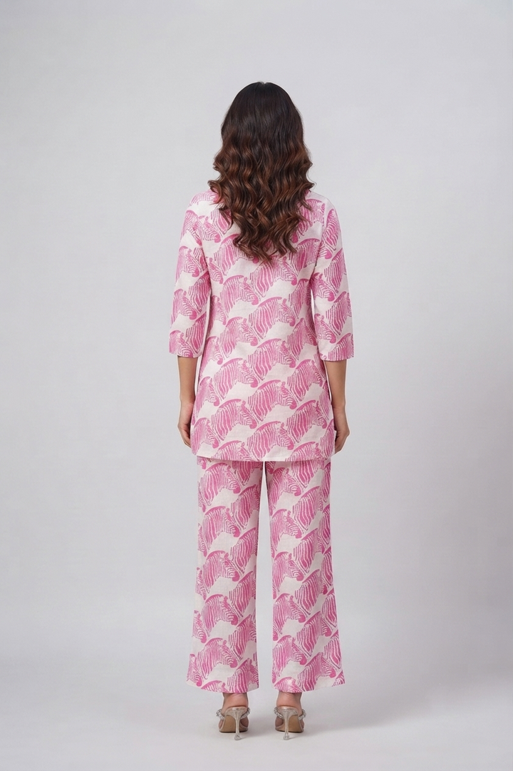 Cotton Printed Co-ord Set-96
