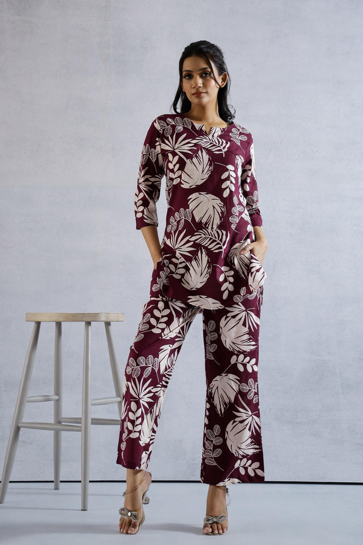 Cotton Printed Co-ord Set