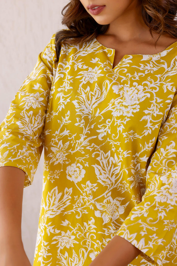 Cotton Printed Co-ord Set | Co-Ord Set | Shop stylish women's clothing online at Label Flavia |