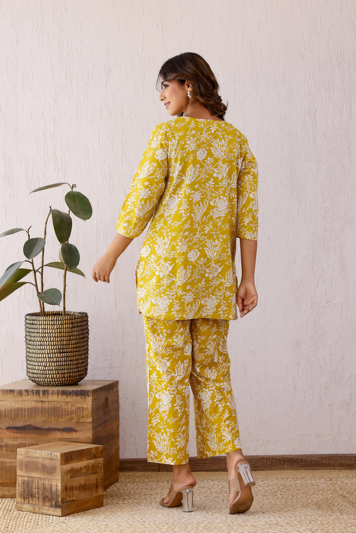 Cotton Printed Co-ord Set | Co-Ord Set | Shop stylish women's clothing online at Label Flavia |