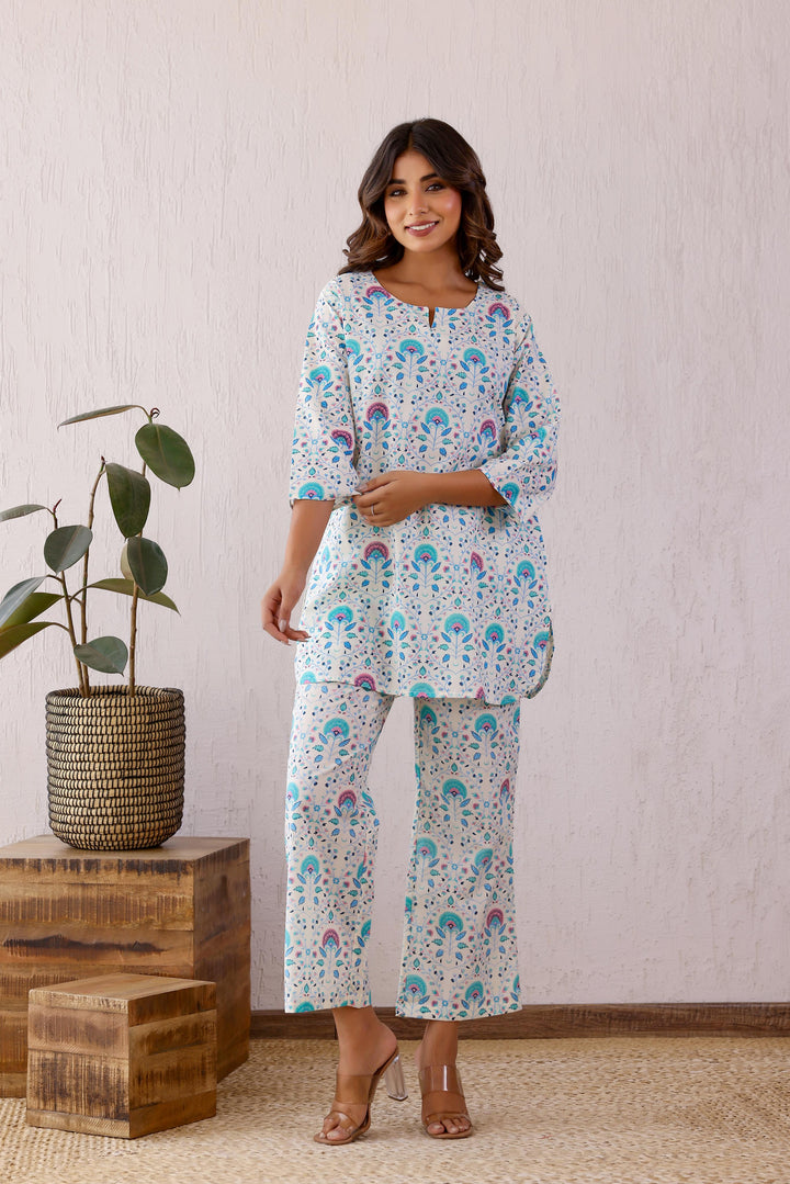 Cotton Printed Co-ord Set