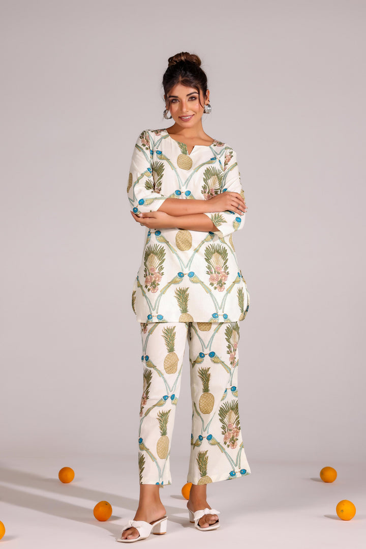 Cotton Printed Co-ord Set