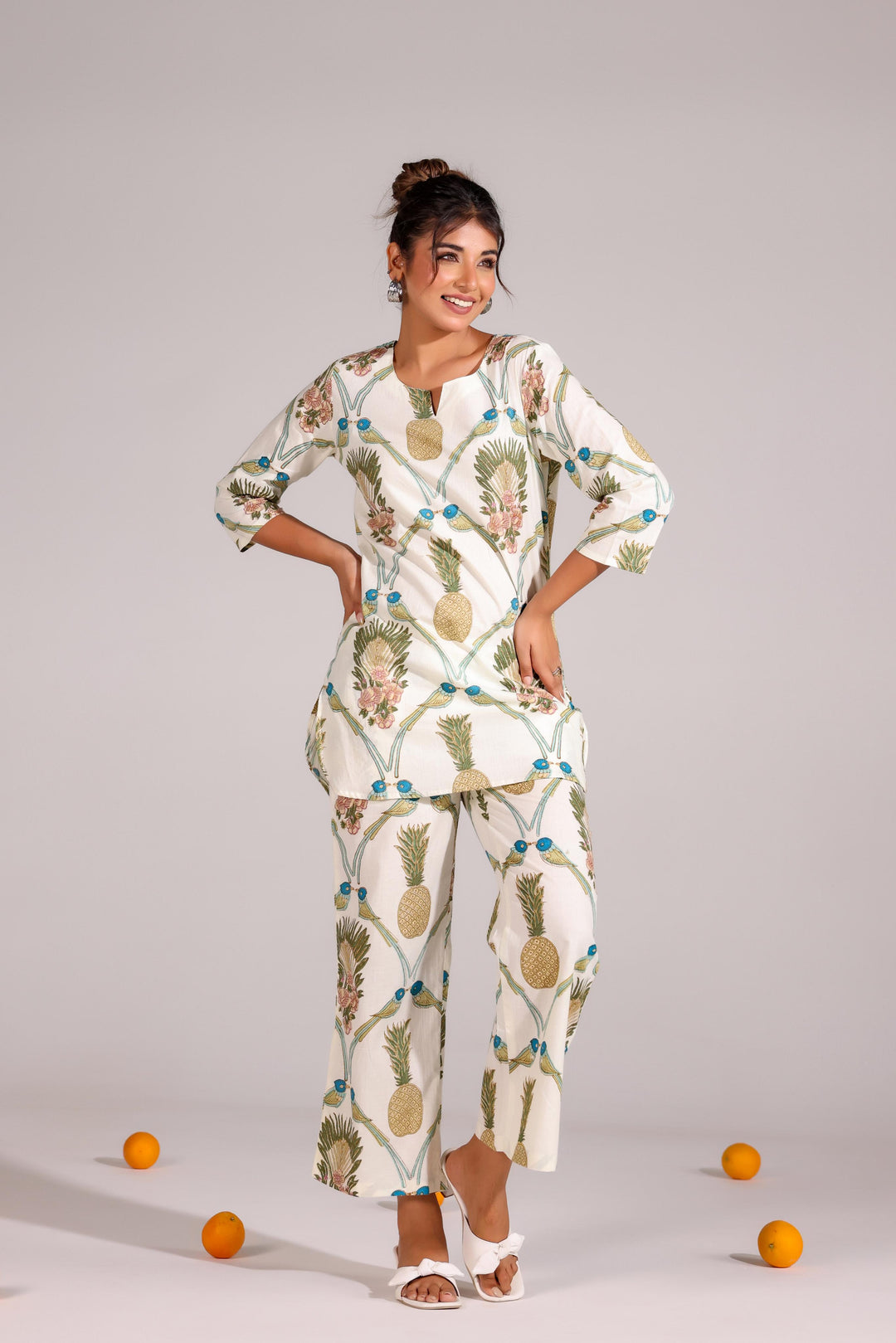 Cotton Printed Co-ord Set