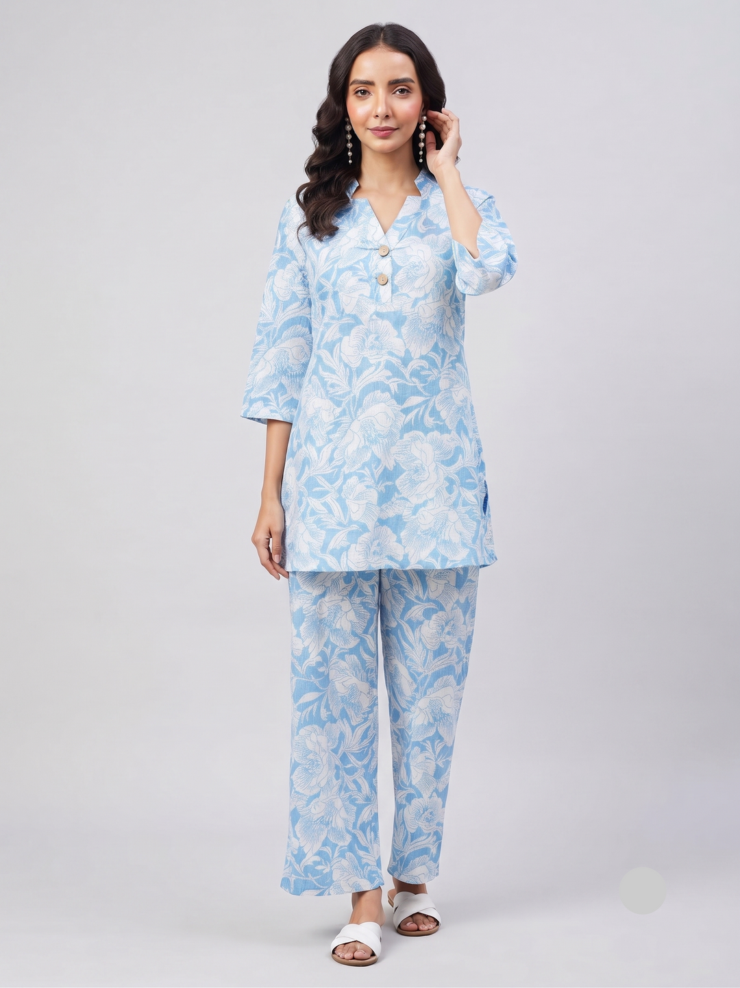 Cotton Printed Co-ord Set