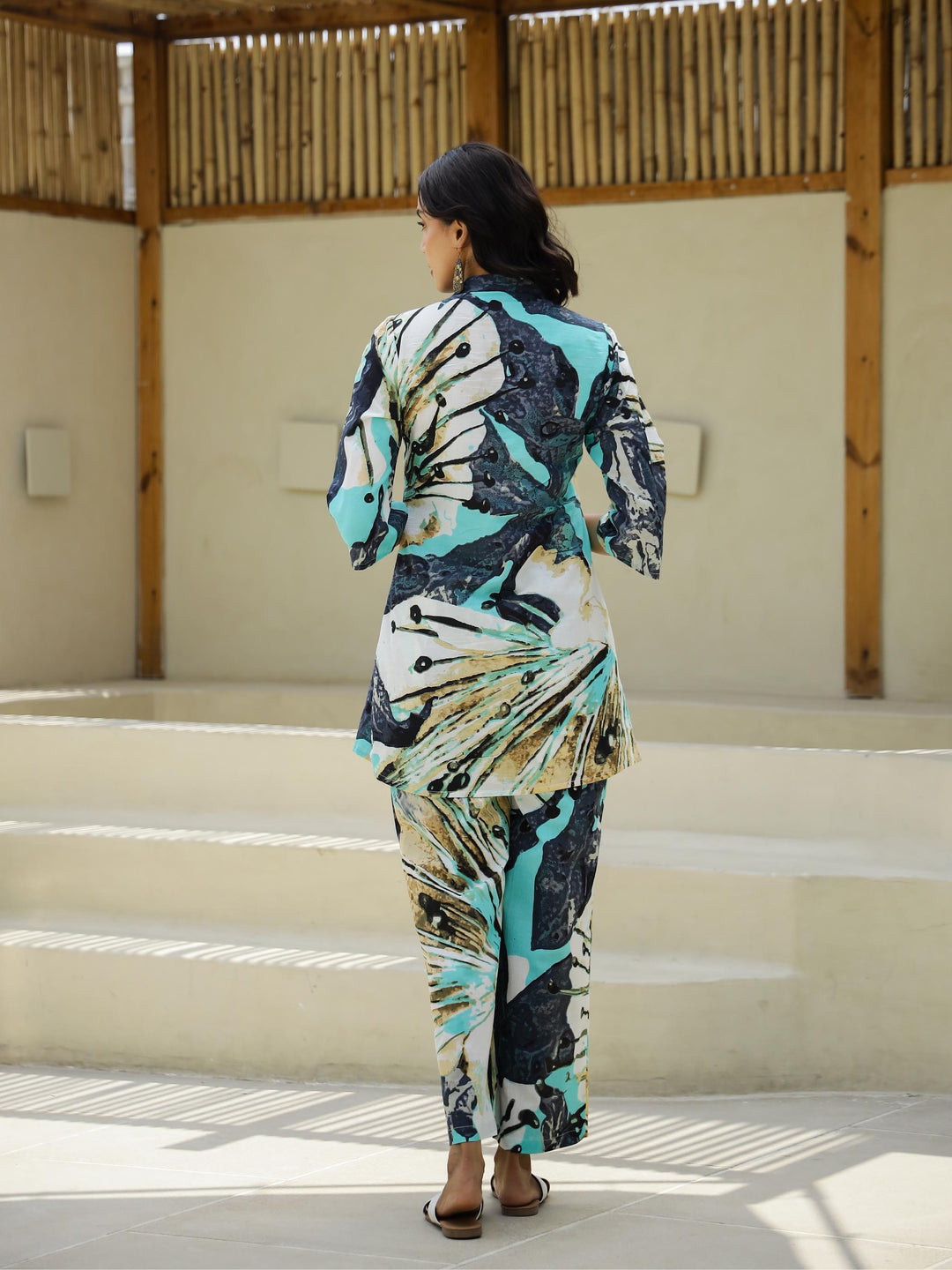 Cotton Printed Co-ord Set | Co-Ord Set | Shop stylish women's clothing online at Label Flavia |