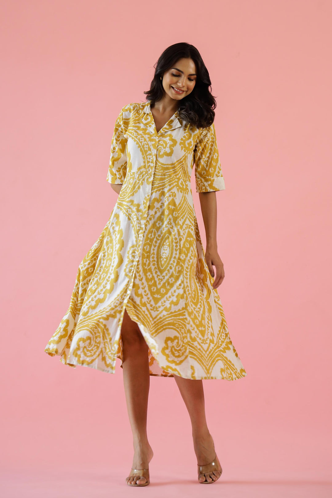 Cotton Printed Dress