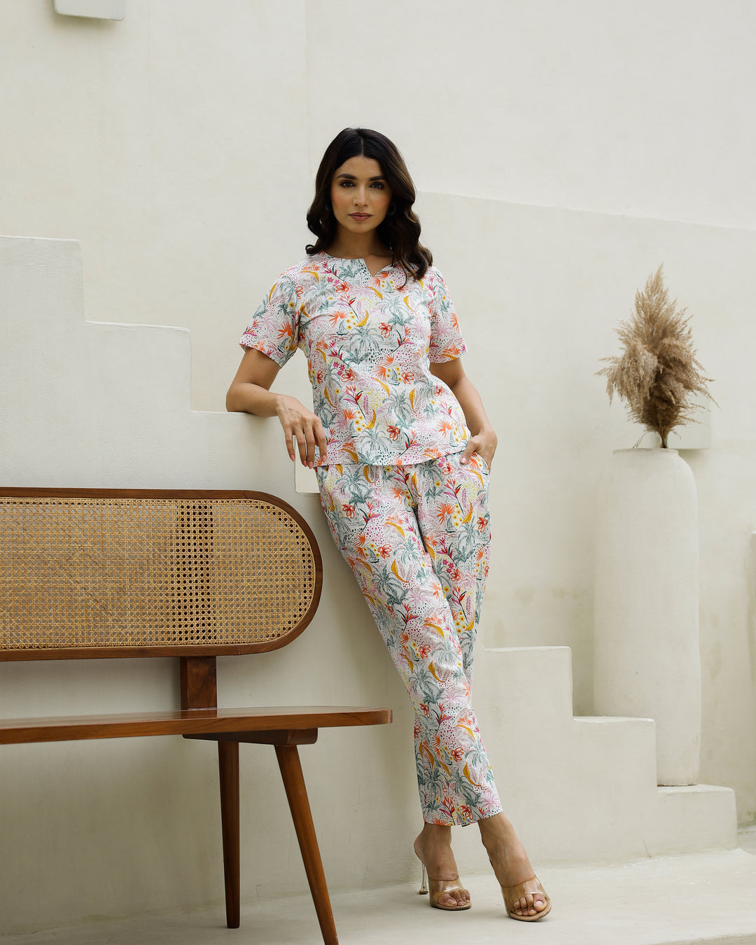 Cotton Printed Co-ord Set | Co-Ord Set | Shop stylish women's clothing online at Label Flavia |