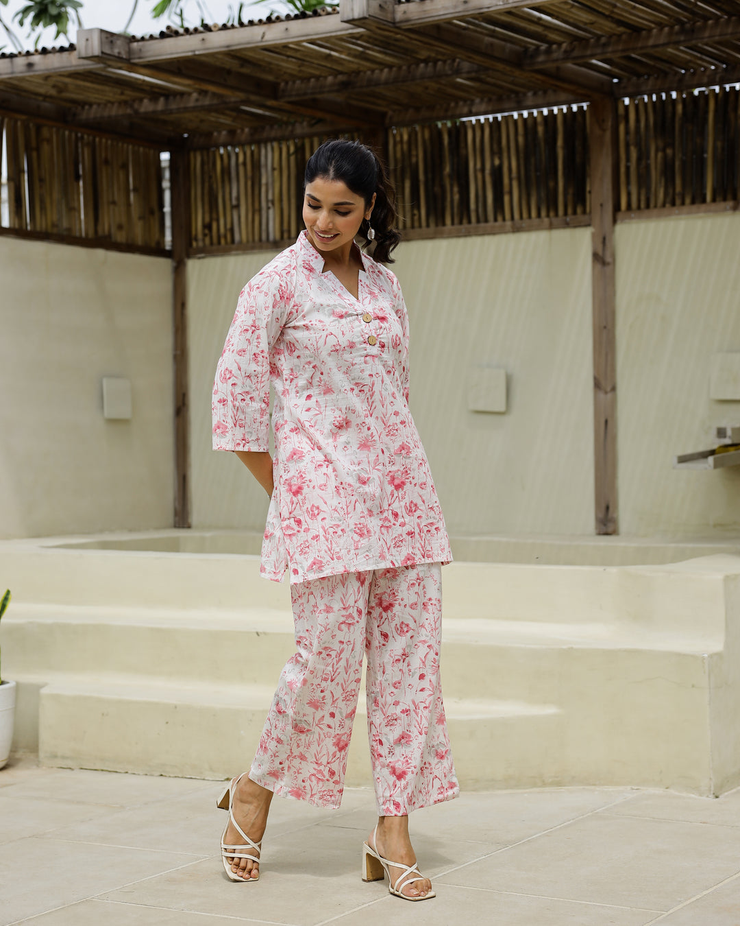 Cotton Printed Co-ord Set | Co-Ord Set | Shop stylish women's clothing online at Label Flavia |