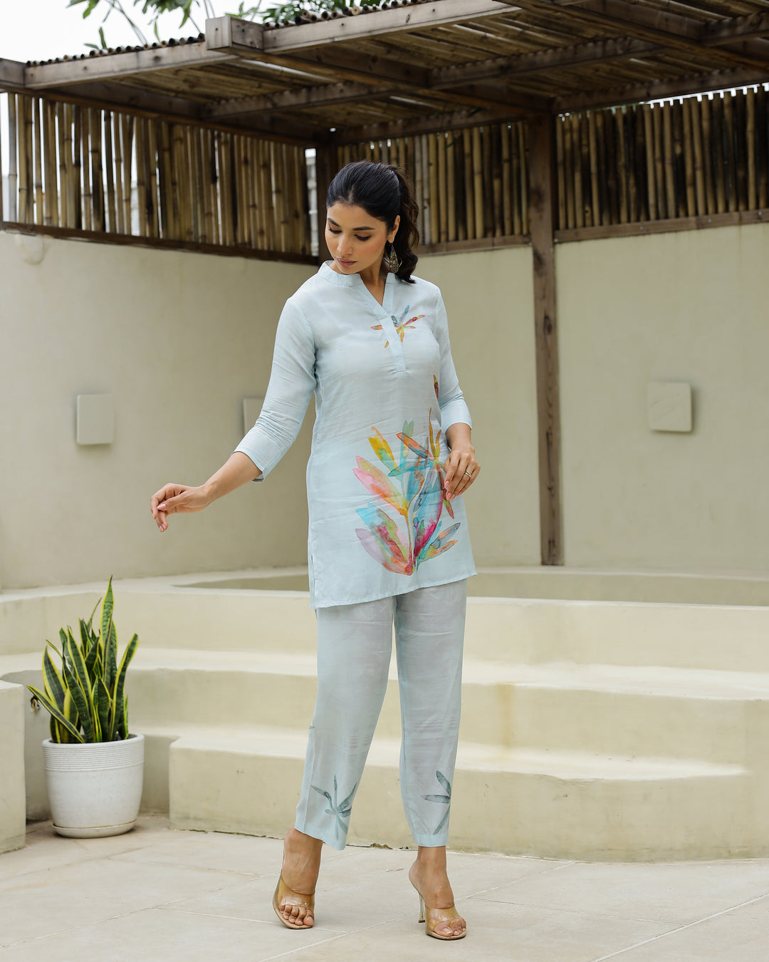Cotton Printed Co-ord Set | Co-Ord Set | Shop stylish women's clothing online at Label Flavia |