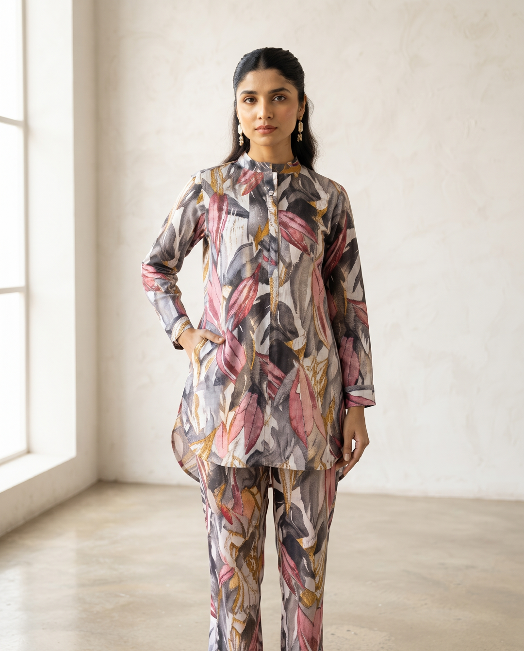 Cotton Printed Co-ord Set-20