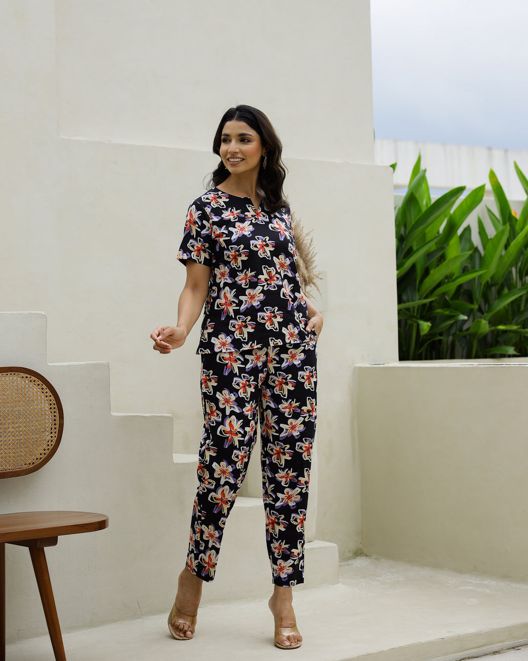 Cotton Printed Co-ord Set | Co-Ord Set | Shop stylish women's clothing online at Label Flavia |