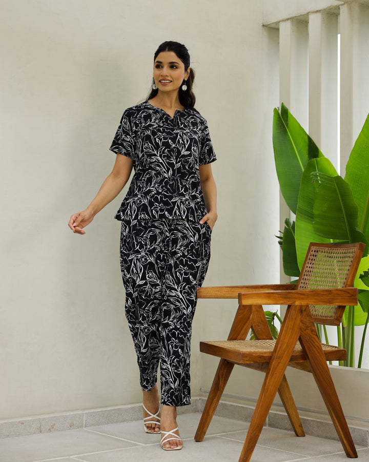 Cotton Printed Co-ord Set