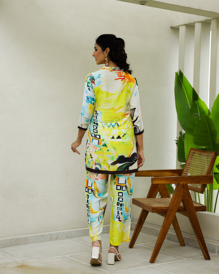 Muslin Printed Co-ord Set | Co-Ord Set | Shop stylish women's clothing online at Label Flavia |