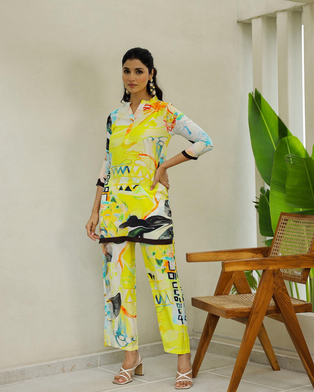 Muslin Printed Co-ord Set | Co-Ord Set | Shop stylish women's clothing online at Label Flavia |