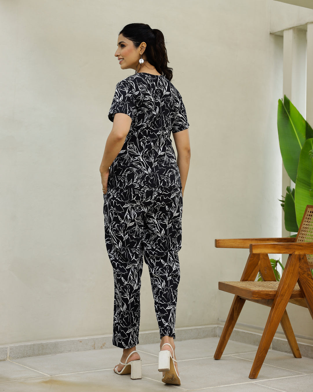 Cotton Printed Co-ord Set | Co-Ord Set | Shop stylish women's clothing online at Label Flavia |