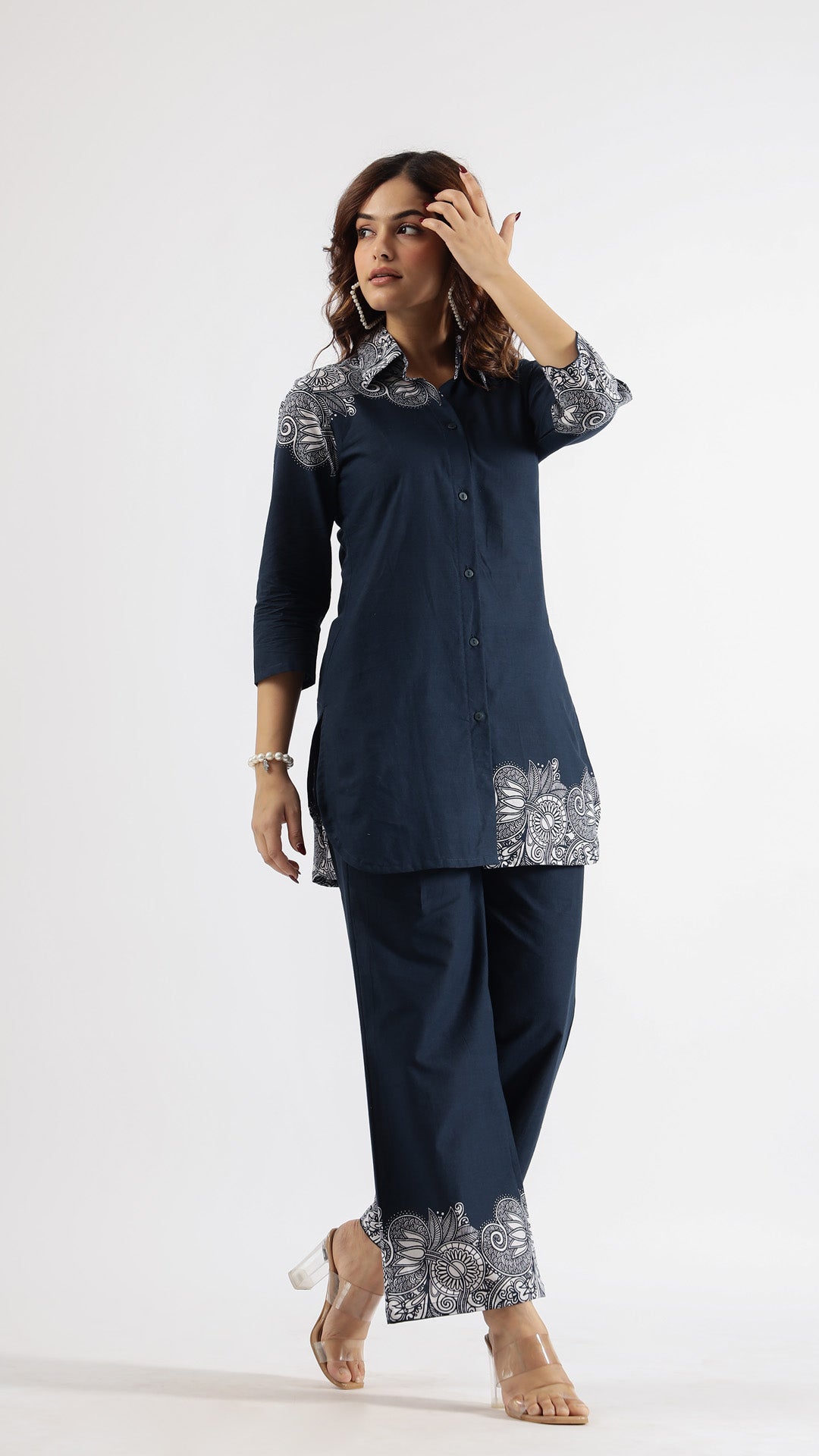 Relaxed Women’s Cotton Co-ord Set - Everyday Lounge Wear