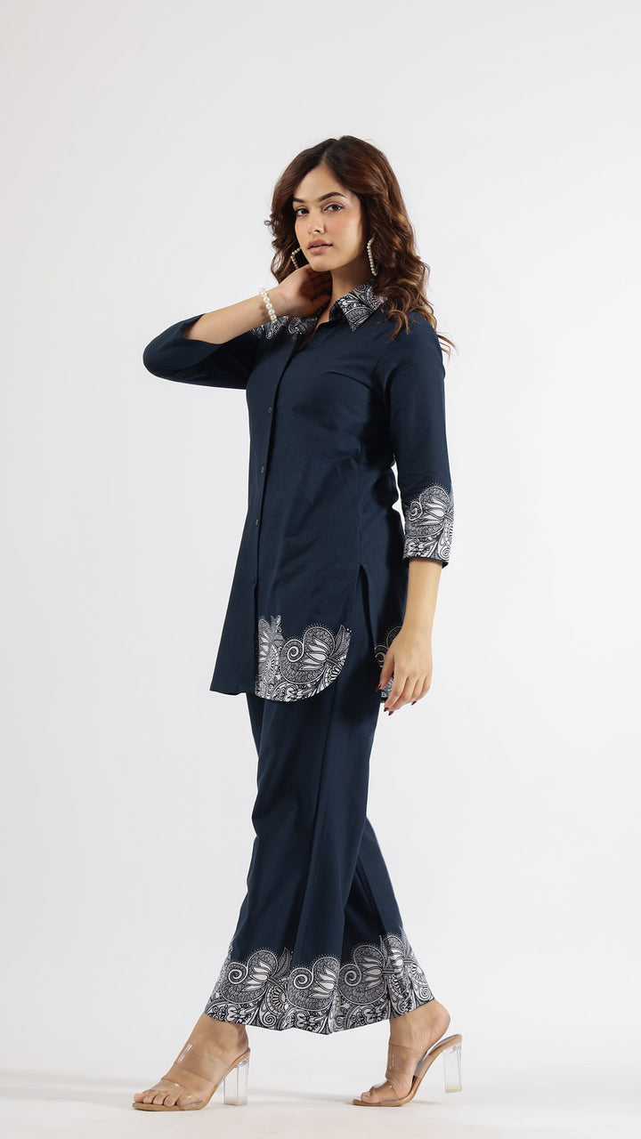 Relaxed Women’s Cotton Co-ord Set - Everyday Lounge Wear