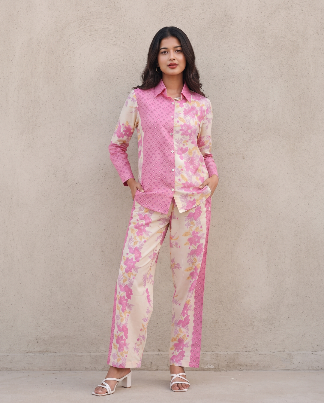 Enchanted Blossom – Luxe Floral Co-Ord Set