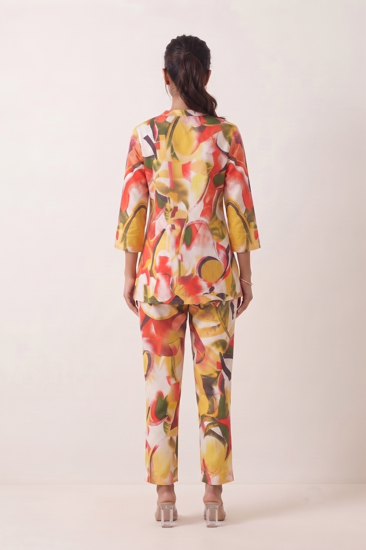 Bold Abstract Cotton Cord Set
