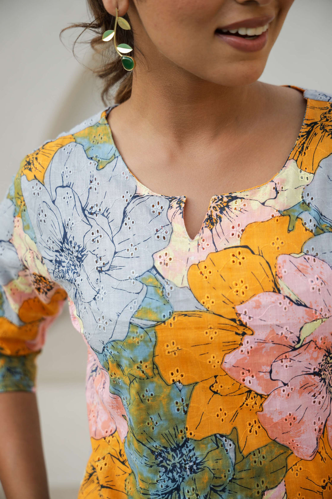 Bold Bloom Floral Co-ord Set – Summer Brights in Full Swing