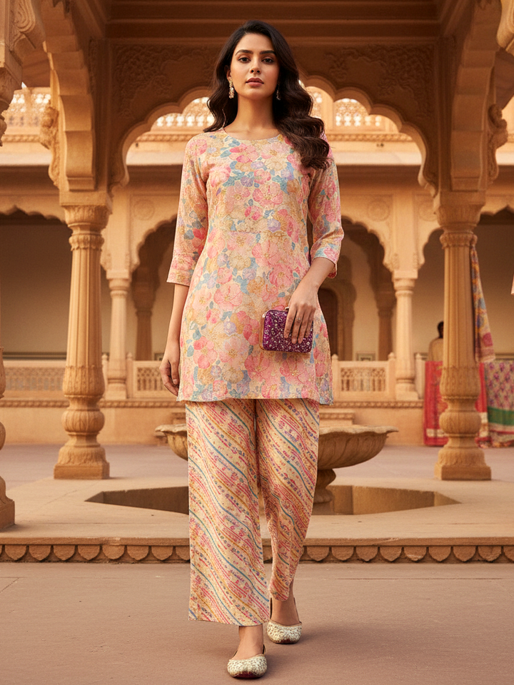 Versatile Cotton Co-ord Outfit