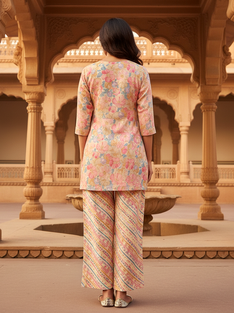 Versatile Cotton Co-ord Outfit