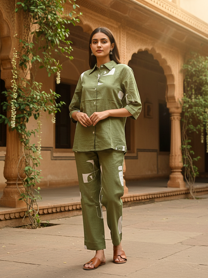Stylish Cotton Co-ord Set