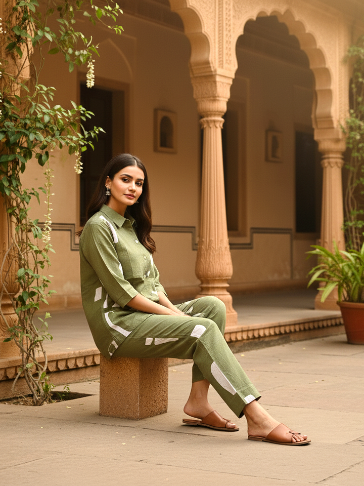 Stylish Cotton Co-ord Set