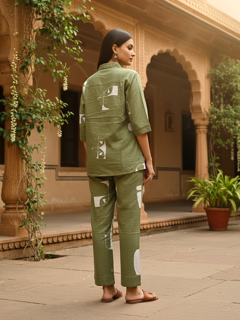 Stylish Cotton Co-ord Set