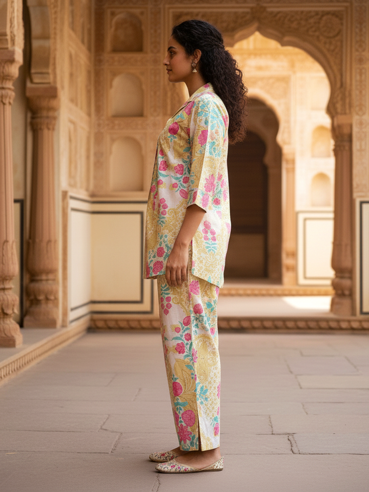Elegant Cotton Co-ord Set
