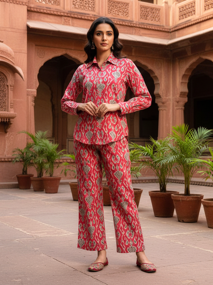 Relaxed Fit Cotton Co-ord Set