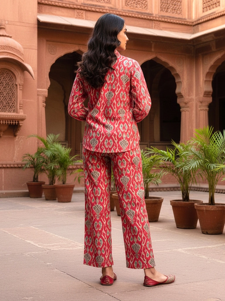 Relaxed Fit Cotton Co-ord Set