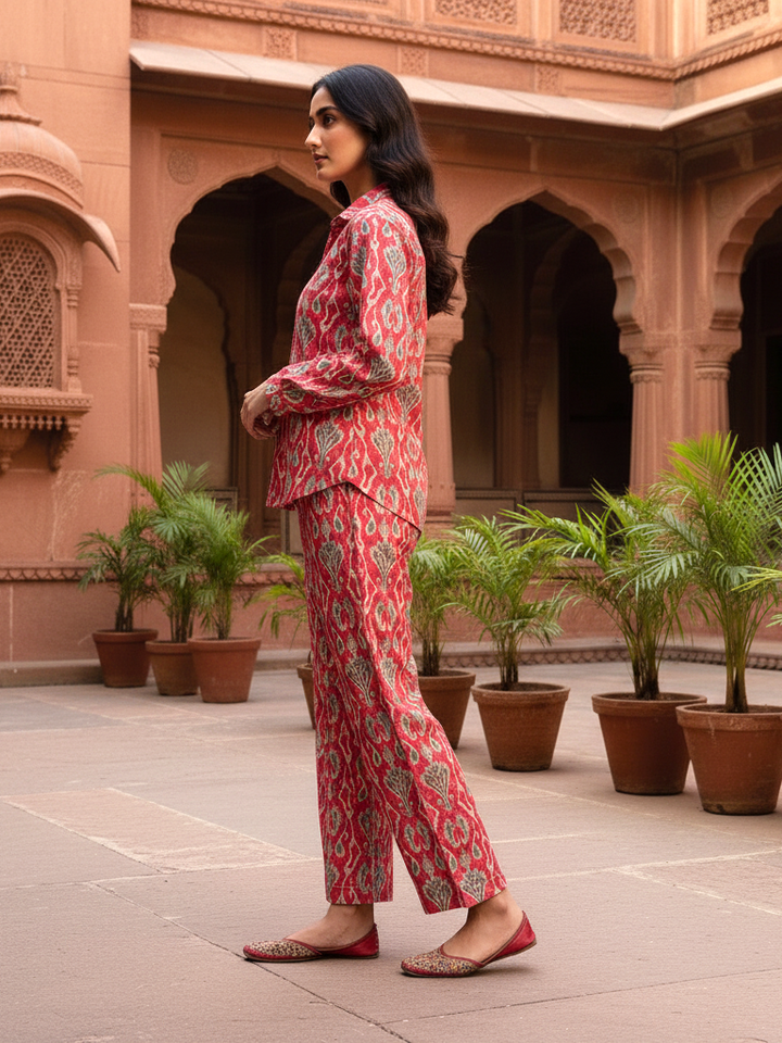 Relaxed Fit Cotton Co-ord Set