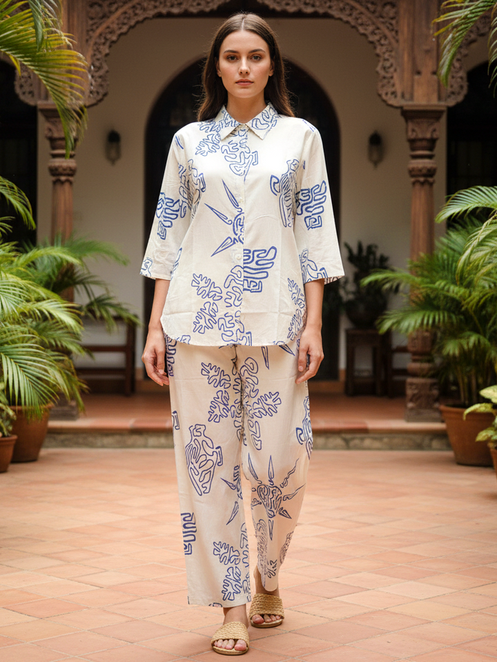 Modern Cotton Co-ord Outfit