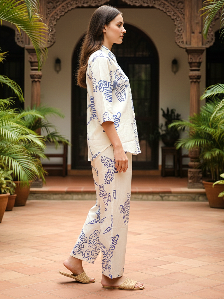 Modern Cotton Co-ord Outfit