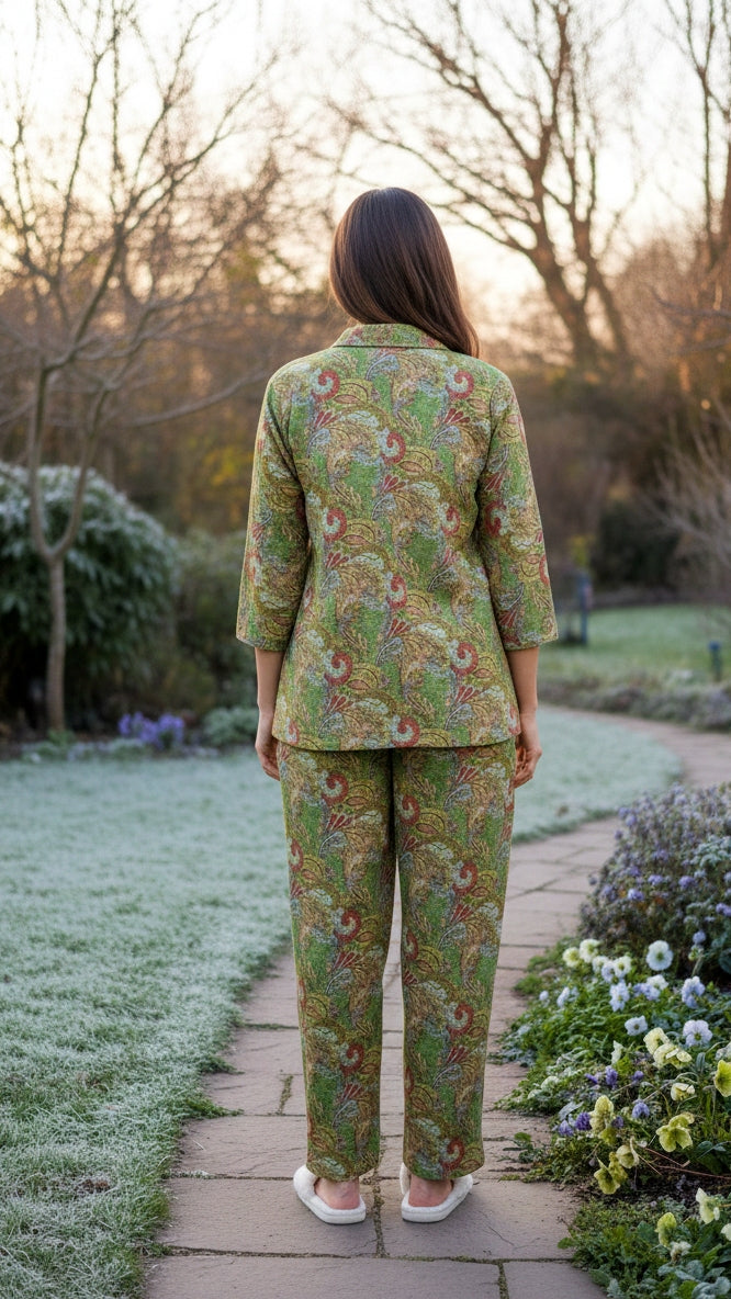 Elegant Pashmina Woolen Co-ord Set for Indian Women – Cozy Winter Style