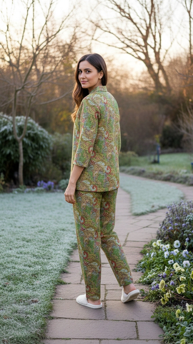 Elegant Pashmina Woolen Co-ord Set for Indian Women – Cozy Winter Style