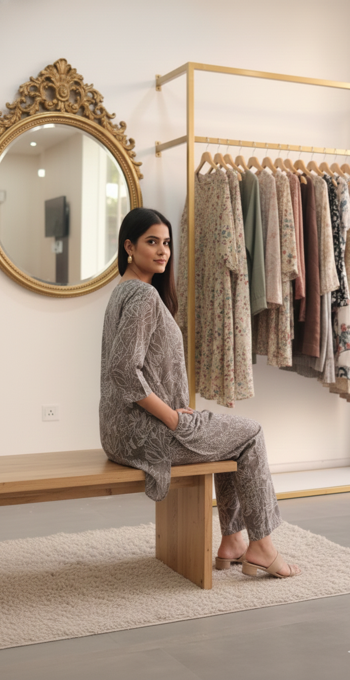 Cotton Printed Co-ord Set