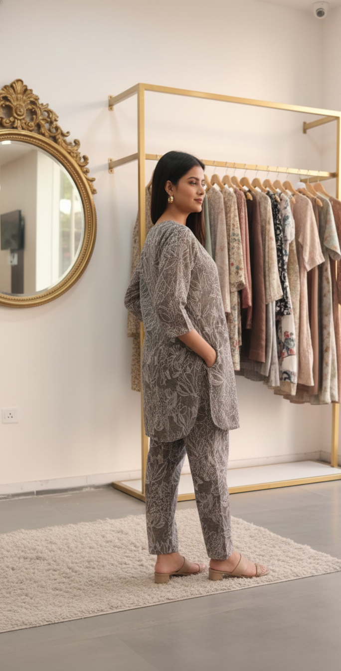 Cotton Printed Co-ord Set