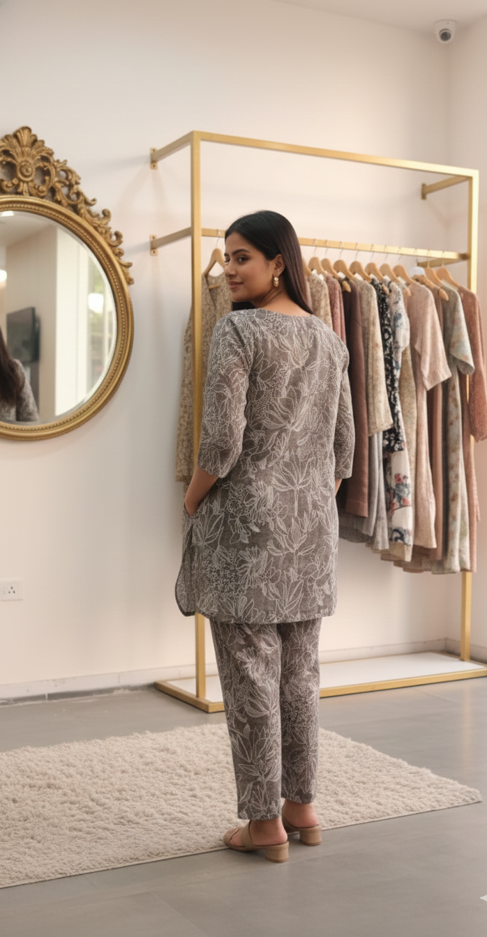 Cotton Printed Co-ord Set