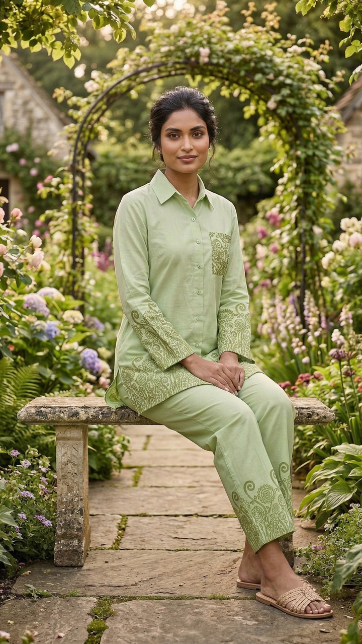 Meadow Bloom – Cotton Co-Ord Set