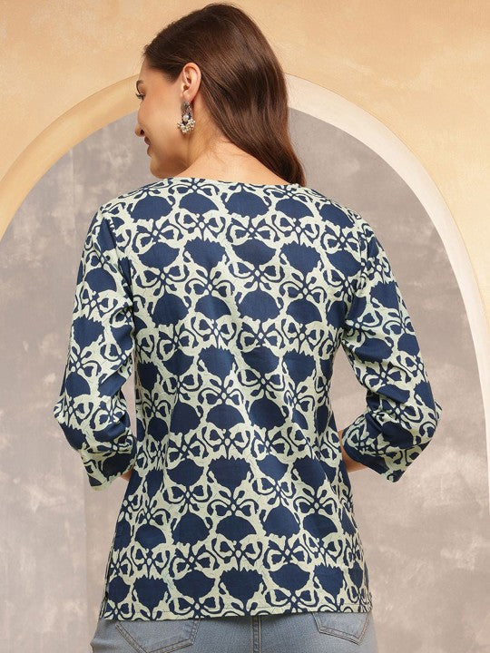 Breezy Essentials Cotton Tunic – Your Daily Style Companion