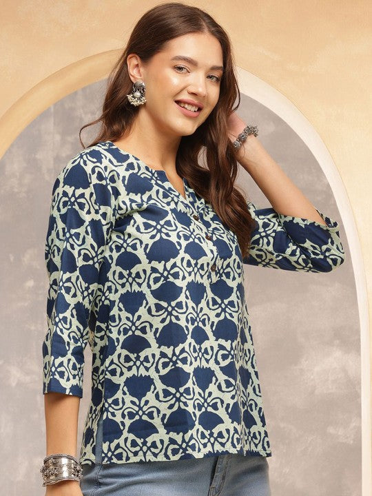 Breezy Essentials Cotton Tunic – Your Daily Style Companion
