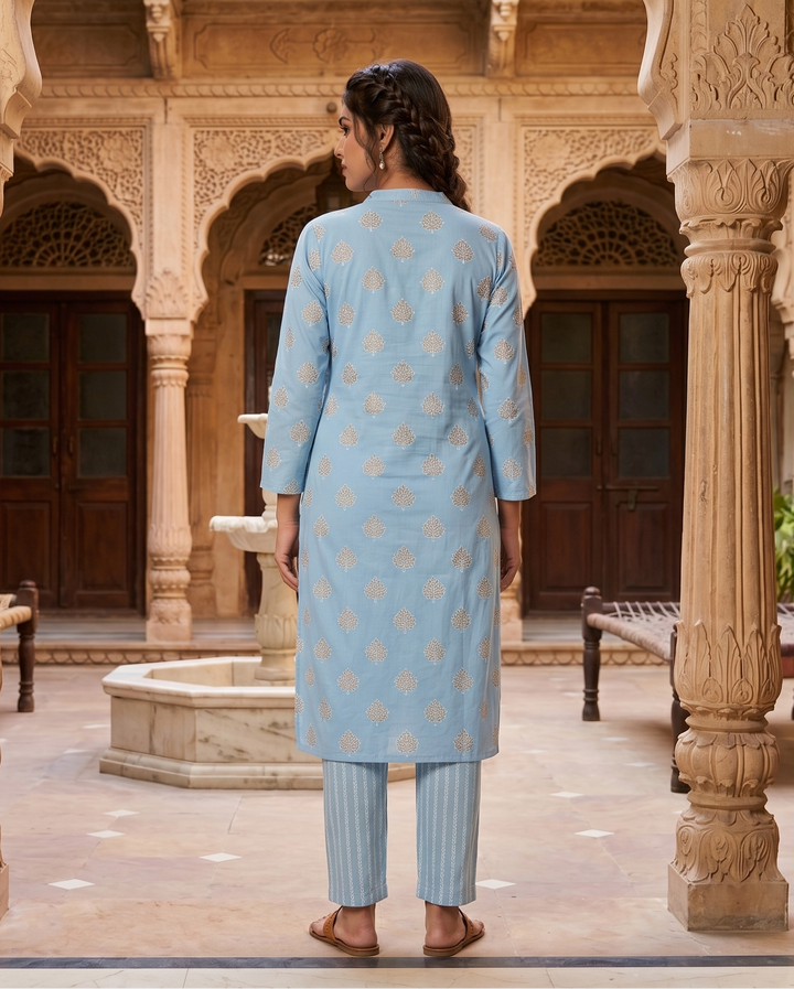 Neerja Cotton Kurta Set