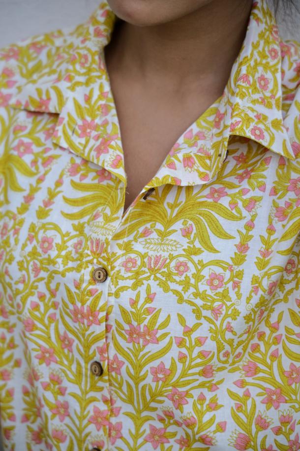 Sun & moon printed women shirt